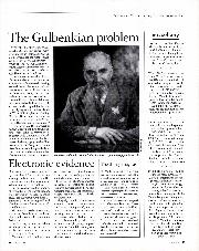 The Gulbenkian problem - Left