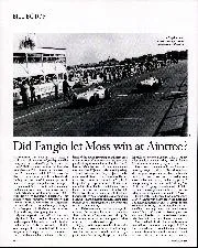 Did Fangio let Moss win at Aintree? - Left