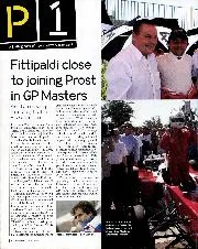 Fittipaldi close to joining Prost in GP Masters - Left