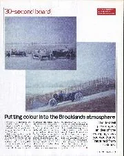 Putting colour into the Brooklands atmosphere - Left