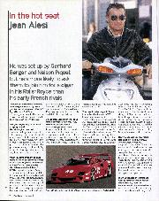 In the hot seat: Jean Alesi - Left