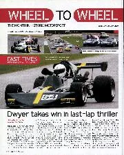 Dwyer takes win in last-lap thriller - Left