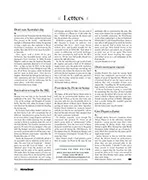 Letters, May 2008 - Left