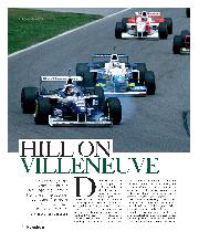 Damon Hill on Jacques Villeneuve: Williams team-mates - Left