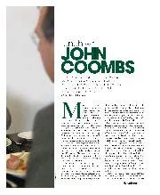 Lunch with John Coombs - Left