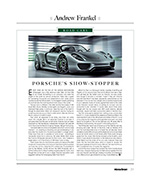 Porsche's show-stopper - Left