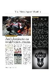 Audi dominates as world series returns - Left