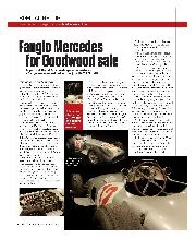 Fangio Mercedes for Goodwood sale - Left