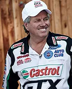 Lunch with... John Force - Left