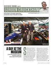 Historic scene with Gordon Cruickshank - Left
