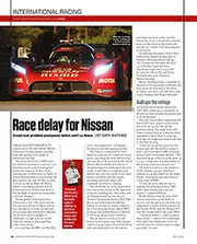 International racing news - Left