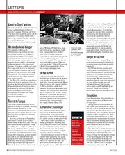 Letters, May 2016 - Left