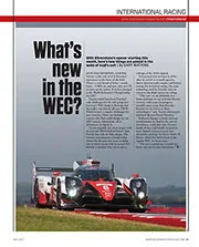 What’s new in the WEC? - Left