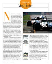 F1 frontline with Mark Hughes - Left