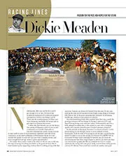 Dickie Meaden: Passion for the past, high hopes for the future - Left