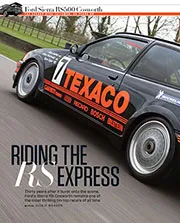 Ford Sierra RS500 Cosworth touring car: Riding the RS express - Left