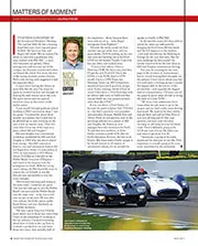 Matters of moment, May 2017 - Left