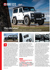 Land Rover Defender Works V8: They did what? - Left