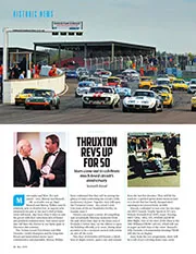 Thruxton revs up for 50 - Left