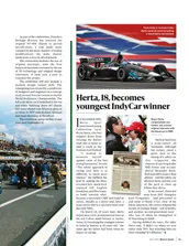 Herta, 18, becomes youngest IndyCar winner - Left