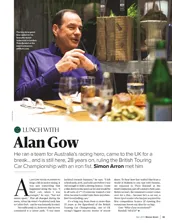 Lunch with Alan Gow - Left