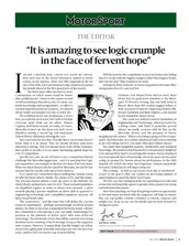 Editor's Letter - Left
