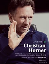Lunch With... Christian Horner - Left