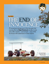 F1 in the 1960s: The end of innocence - Right