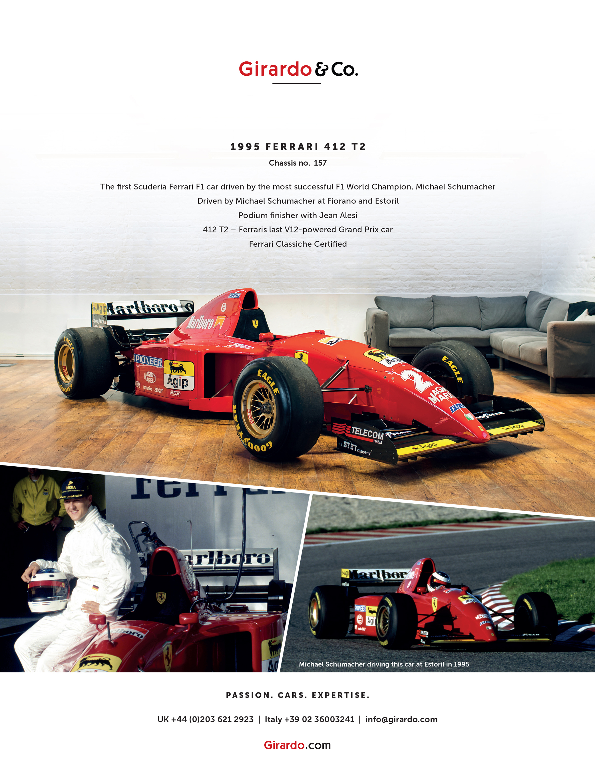 Poster Michael Schumacher - Ferrari F2002 - GP Ungheria 2002