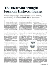 The man who brought Formula 1 into our homes - Left