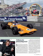 Tributes for pioneering racer - Left
