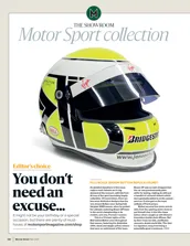 Motor sport memorabilia and gifts: May 2021 selection - Left