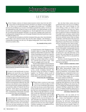 Letters, May 2022 - Left