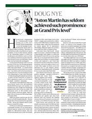 Doug Nye: Aston Martin’s disastrous first efforts in F1 - Left