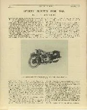 SPORTS MOUNTS FOR 1928. - Left