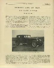 SPORTING CARS ON TEST. - Left
