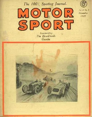Cover image for November 1927