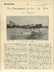 The Development of the Light 'Plane - Left