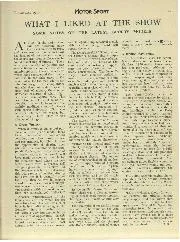 WHAT I LIKED AT THE SHOW - Left