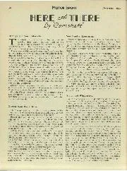 HERE and THERE, November 1930 - Left