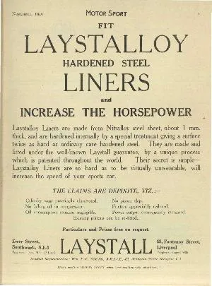 Cover image for November 1930