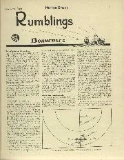 Rumblings, November 1931 - Left