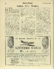 Letters from Readers., November 1931 - Left