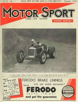 Cover image for November 1933