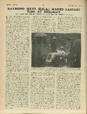 RAYMOND MATS (E.R.A.) MAKES FASTEST TIME AT SHELSLEY - Left