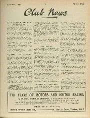 club news, November 1934 - Left