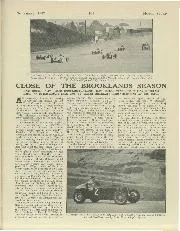 CLOSE OF THE BROOKLANDS SEASON - Left