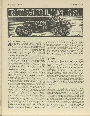 RUMBLINGS, November 1937 - Left