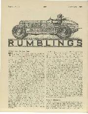 RUMBLINGS, November 1939 - Left