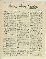 LETTERS FROM READERS, November 1941 - Left